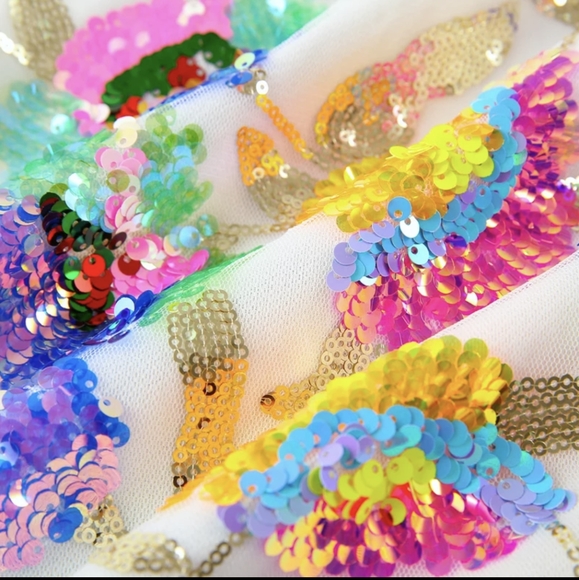 NWT Sexy Sequin Glitter Party Mini Dress S: Small & Medium - Picture 13 of 15